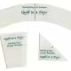Quilt In A Day - Double Wedding Ring Templates