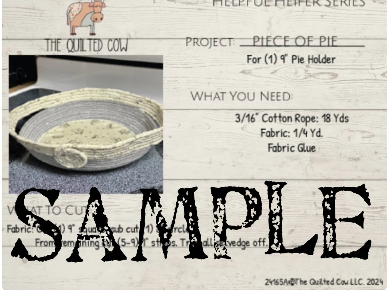 Helpful Heifer Piece of Pie