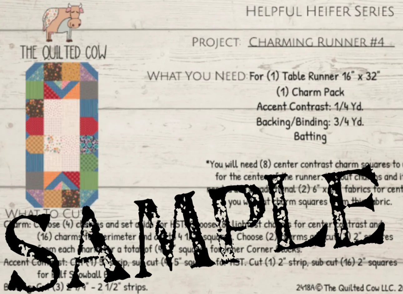 Helpful Heifer Charming Runner #4