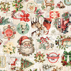 QT Fabrics - Holly Jolly