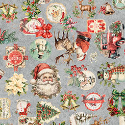 QT Fabrics - Holly Jolly