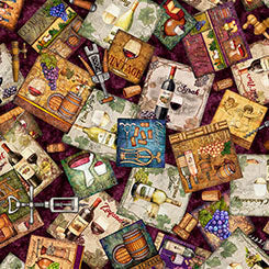 QT Fabrics - Cork & Barrel