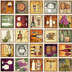 QT Fabrics - Cork & Barrel