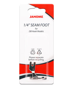 Janome - Seam Foot 1/4 Inch for High Speed DB Hook Models