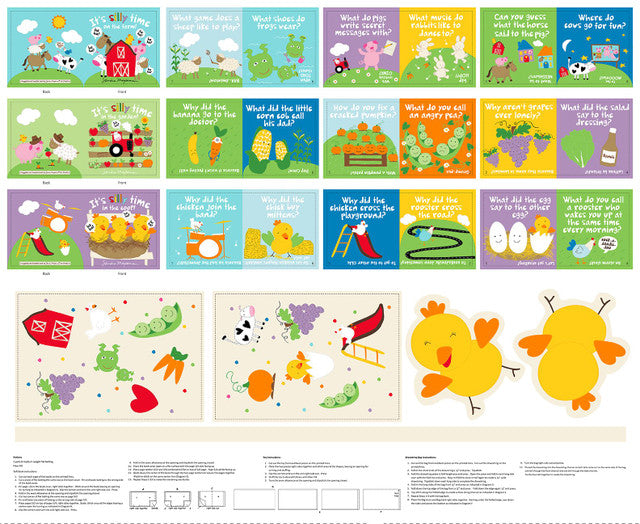 Studio-E Fabrics - Huggable & Lovable Panel Books