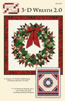 3-D Wreath 2.0 Quilt