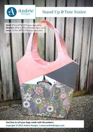 Stand Up & Tote Notice Tote Bag