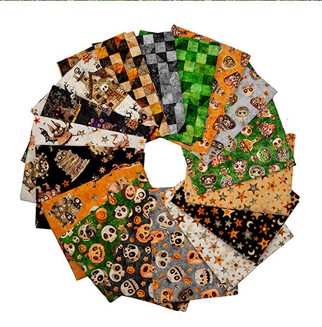 QT Fabrics - A Haunting We Will Go Pre-Cuts