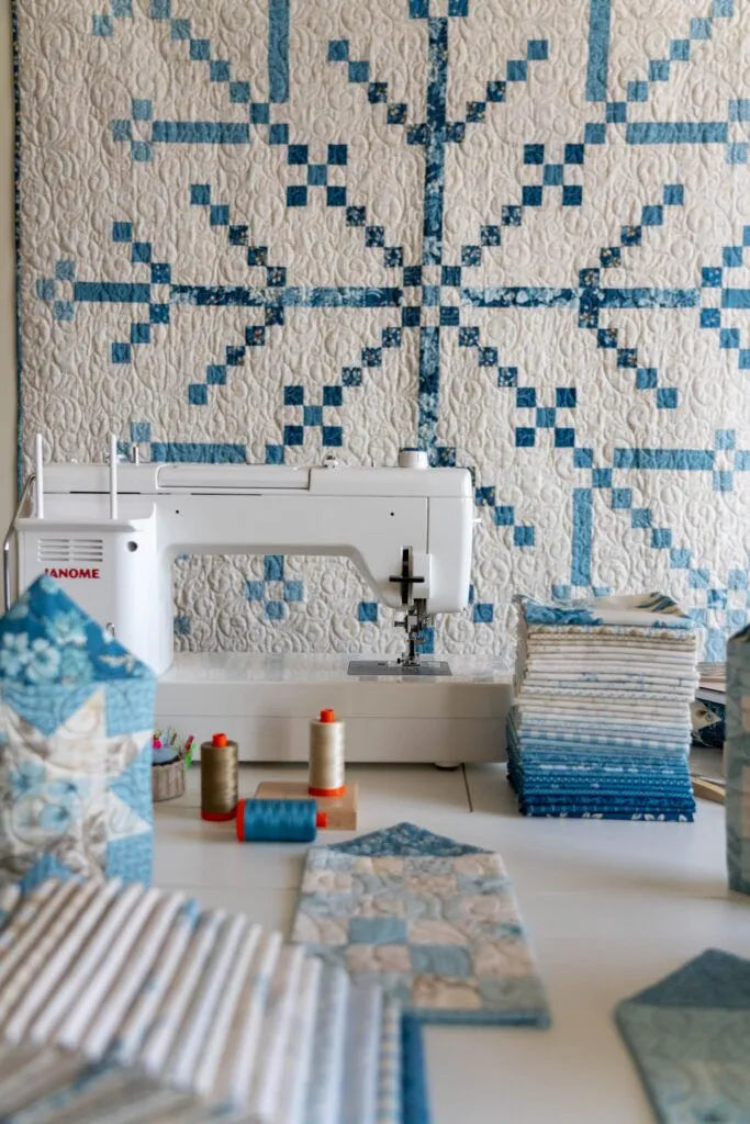 Janome - Winter Lace Block of the Month Quilt Kit
