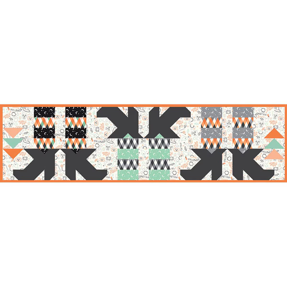 Riley Blake - Frank and Friends - Witches Feet Table Runner Kit