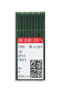 Groz-Beckert - Long Arm Needles Size 100/16R - Pack of 10