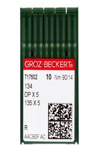 Groz-Beckert - Long Arm Needles Size 90/14R - Pack of 10