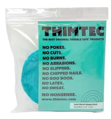 THIMTEC - Thimble Tape Acid Wash teal - TP-PN1-AW-34IN