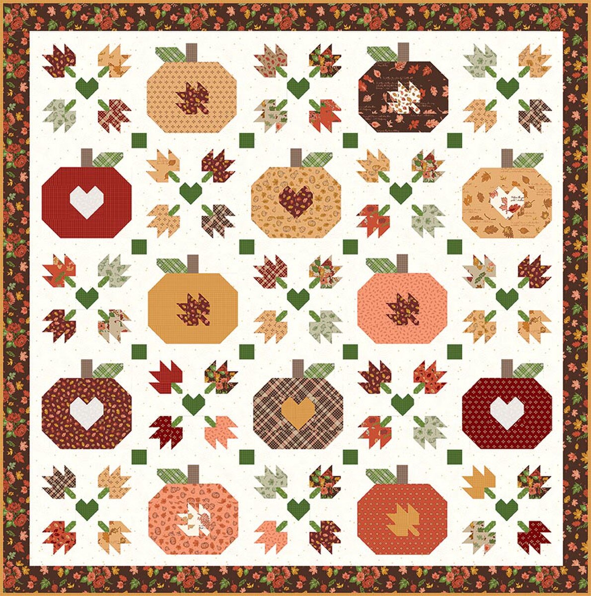 Flamingo Toes Designs - Cozy Autumn Quilt