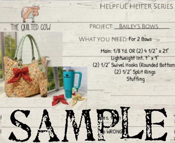 Helpful Heifer Bailey's Bows