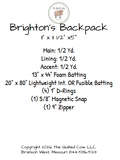 TQC Exclusive - Brighton's Backpack