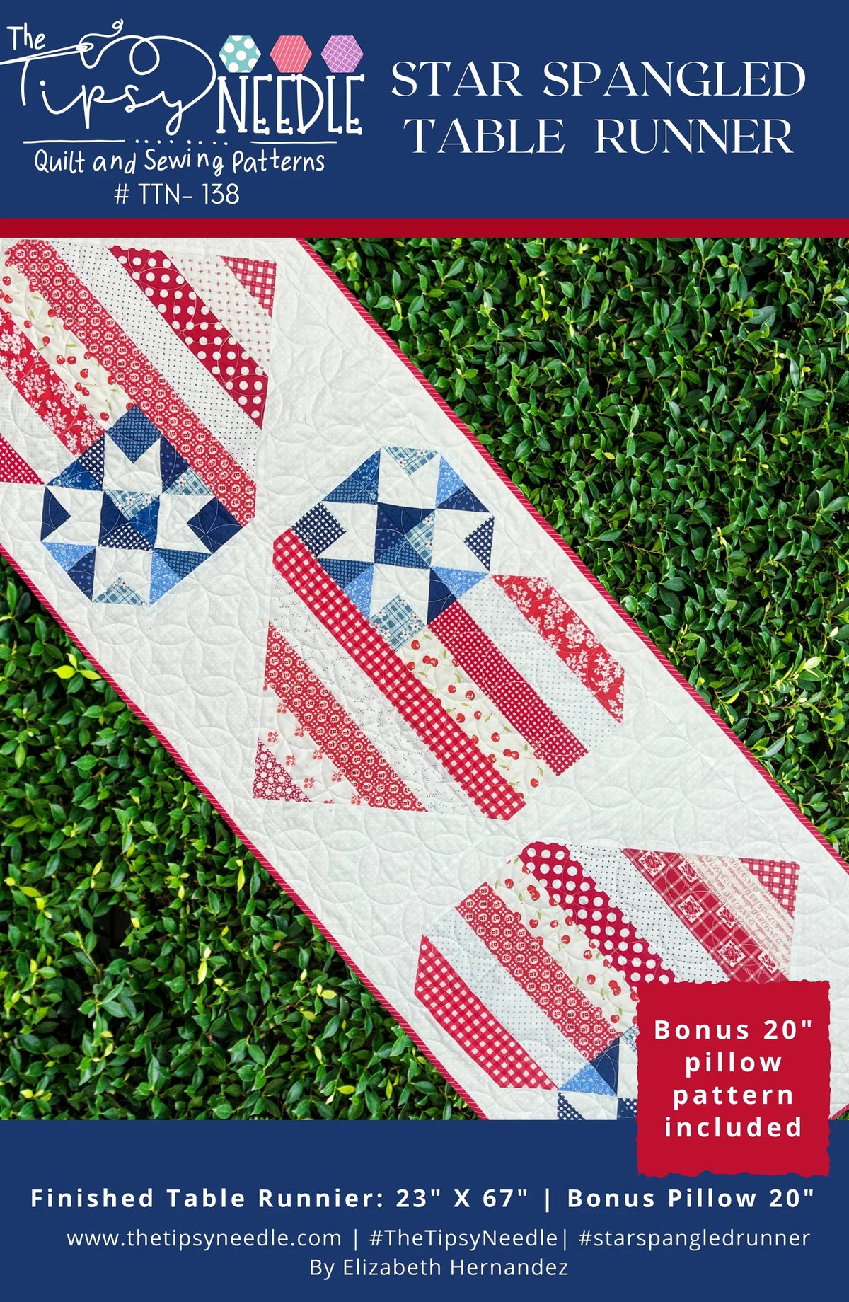 The Tipsy Needle - Patterns