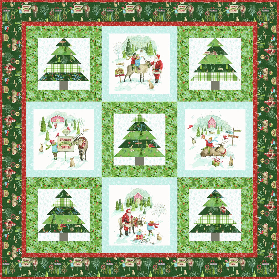 Riley Blake - Santa's Tree Farm
