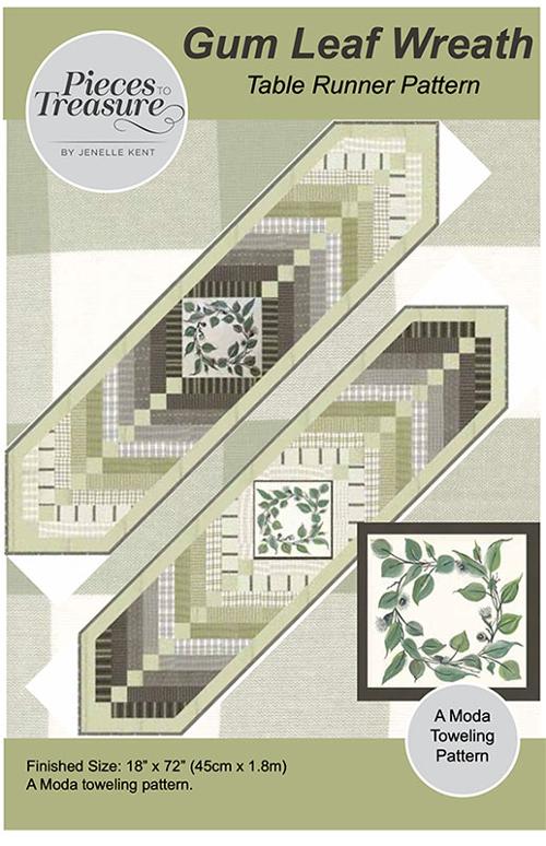 Pieces To Treasure - Gum Leaf Wreath Table Runner