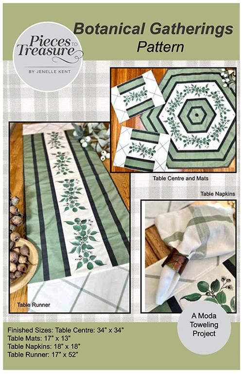 Pieces To Treasure - Botanical Gatherings Table Runner