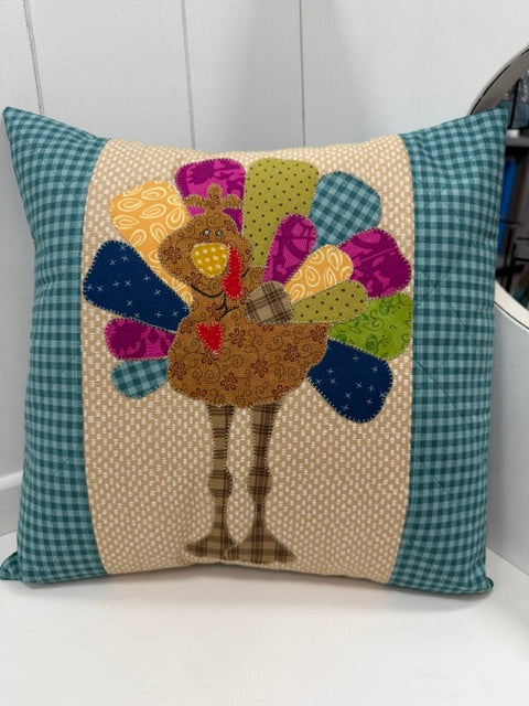Mr. Gobbles Applique Pillow Class