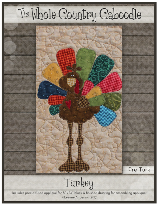 Mr. Gobbles Applique Pillow Class