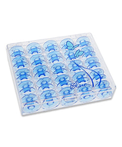 Janome - Plastic Bobbins Special Edition Colors 25 Count with Case