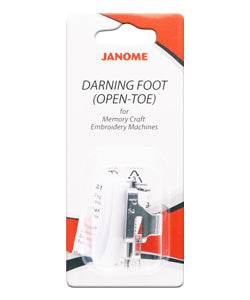 Janome - Darning Foot Open-Toe for Memory Craft Embroidery Machines