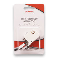 Janome Even Feed Foot (Open Toe)