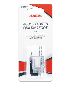 Janome - Acufeed Ditch Quilting Foot 9mm Max. Stitch Width Machines