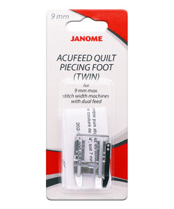 Janome - Acufeed Quilt Piecing Foot 9mm Max. Stitch Width Machines