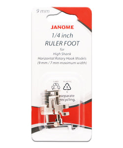 Janome - 1/4 Inch Ruler Foot for High Shank BP