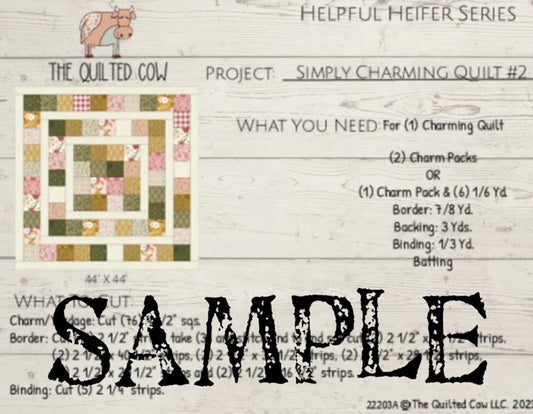 Helpful Heifer Simply Charming Quilt #2