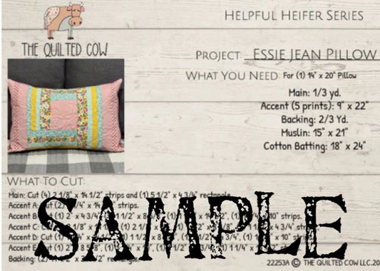 Helpful Heifer Essie Jean Pillow