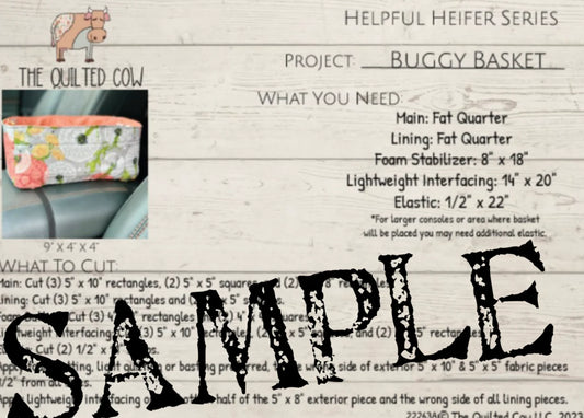 Helpful Heifer Buggy Basket