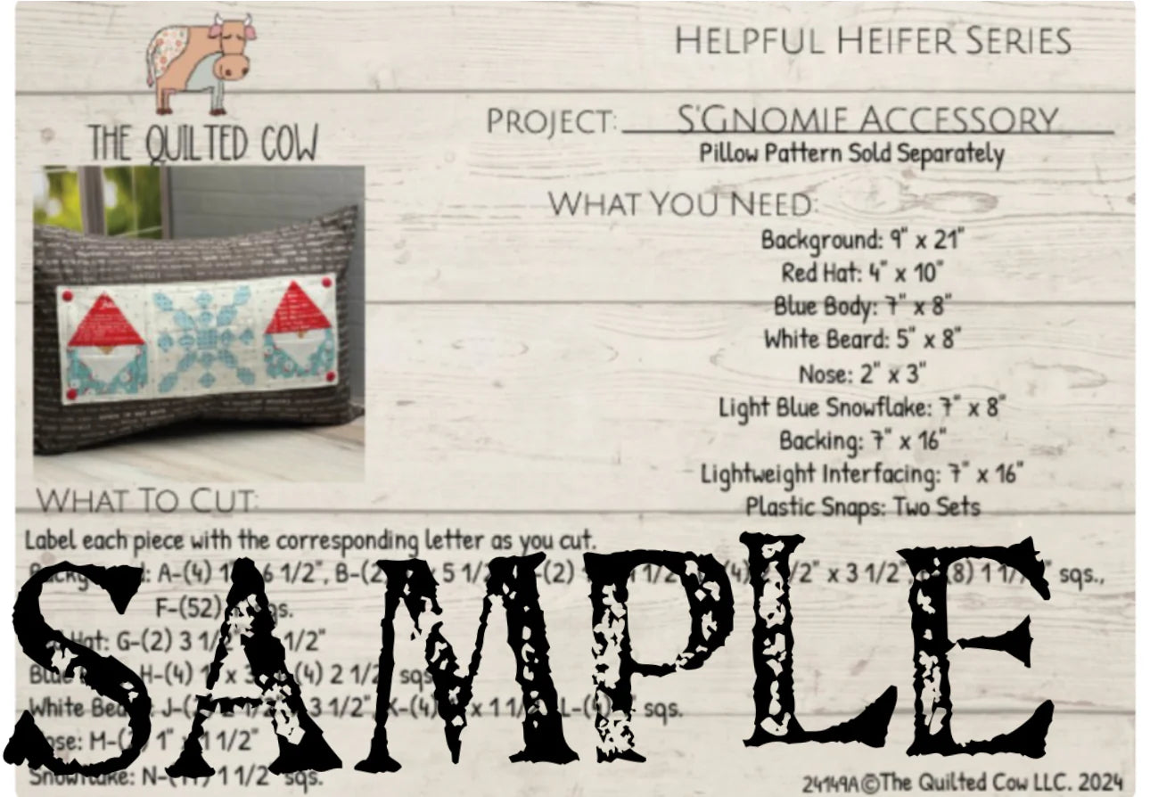 Helpful Heifer S'Gnomie Accessory