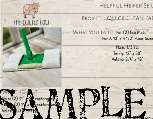 Helpful Heifer Quick Clean Pads