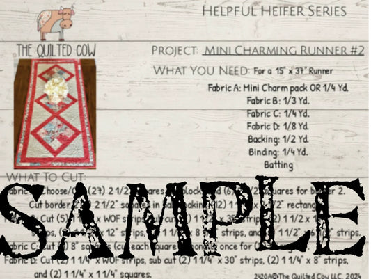 Helpful Heifer Mini Charming Runner #2