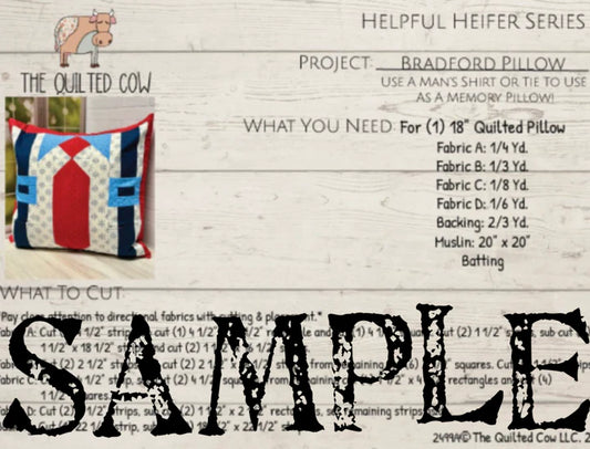 Helpful Heifer Bradford  Pillow