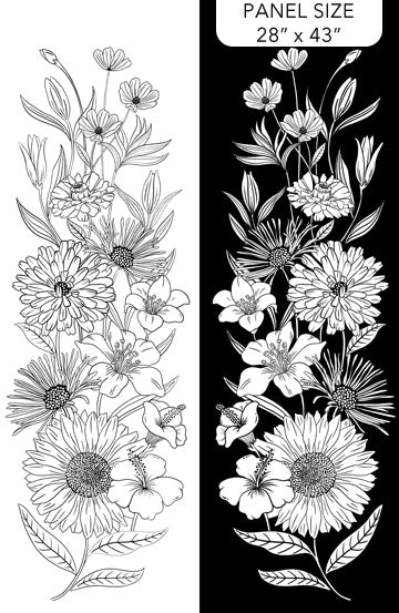 Northcott - Ebony & Ivory