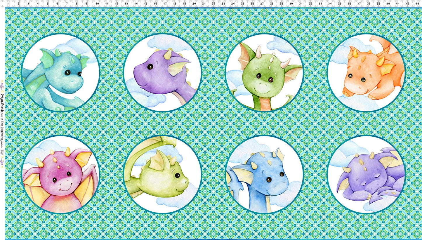 In the Beginning Fabrics - Dragon Friends