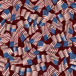 QT Fabrics - American Heroes Police