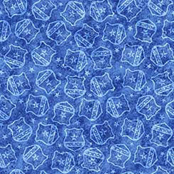 QT Fabrics - American Heroes Police