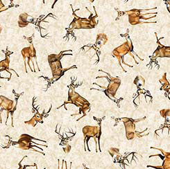 QT Fabrics - Buck Wild