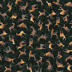 QT Fabrics - Buck Wild