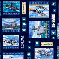 QT Fabrics - Patriot