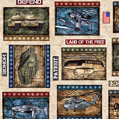 QT Fabrics - Patriot