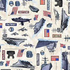 QT Fabrics - Patriot