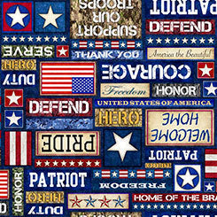 QT Fabrics - Patriot