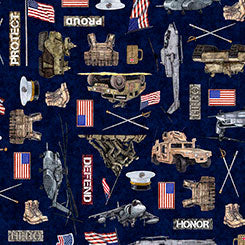 QT Fabrics - Patriot